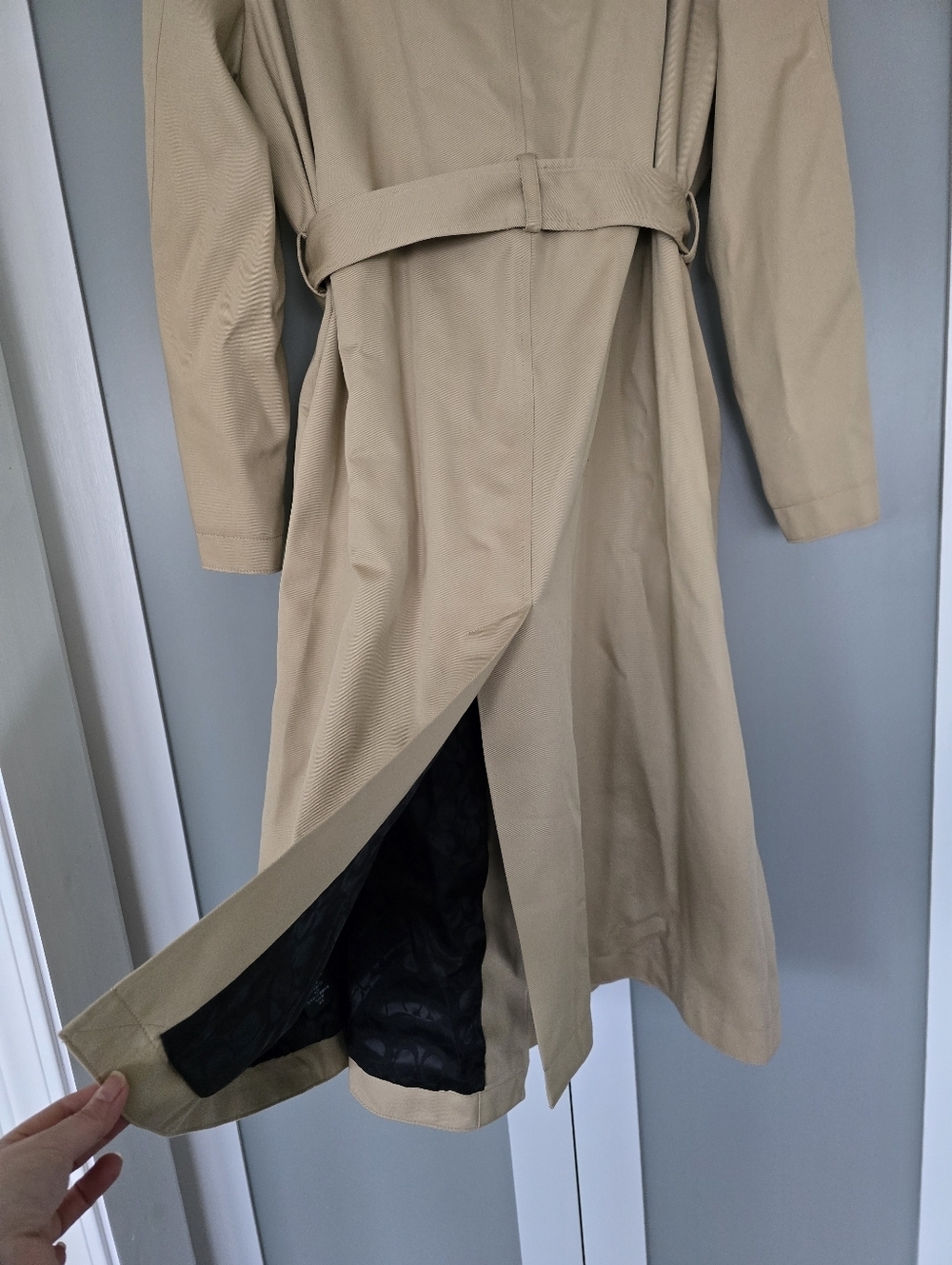NEW Coach Women's Signature Turnlock Trench Coat - Picture 14 of 15